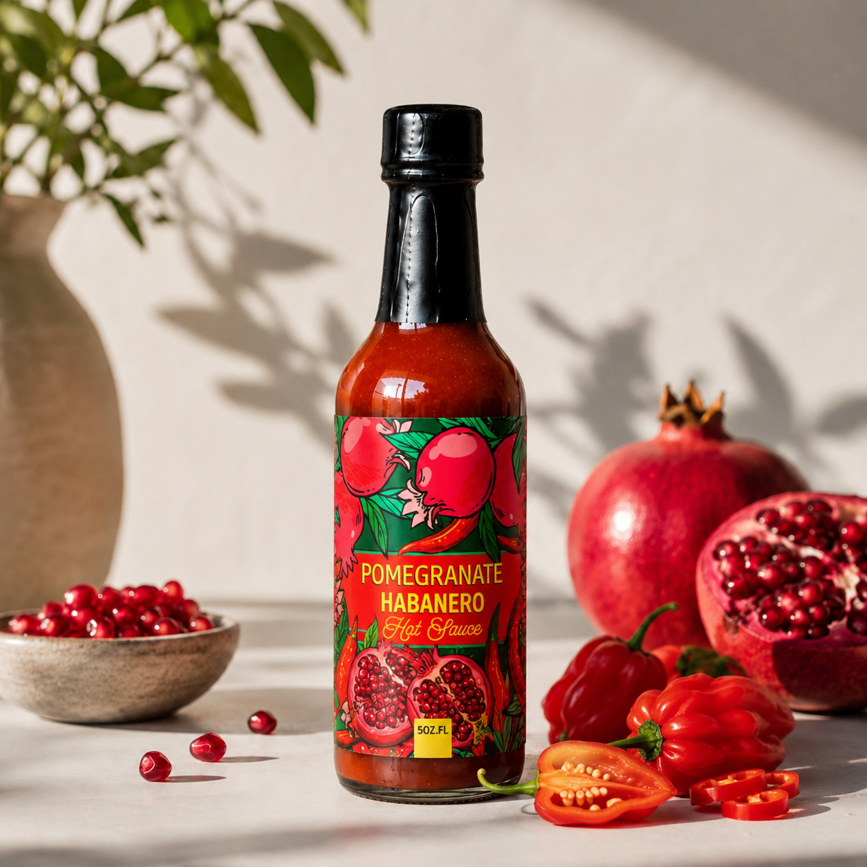 Pomegranate Habanero Hot Sauce